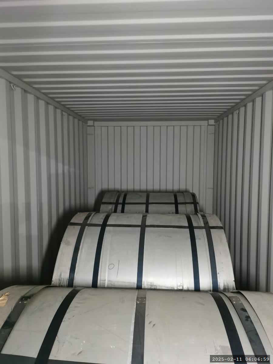 Aluminzed steel coil