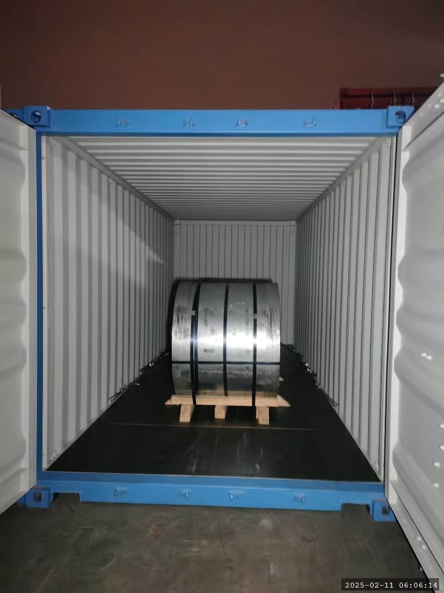 Aluminzed steel coil